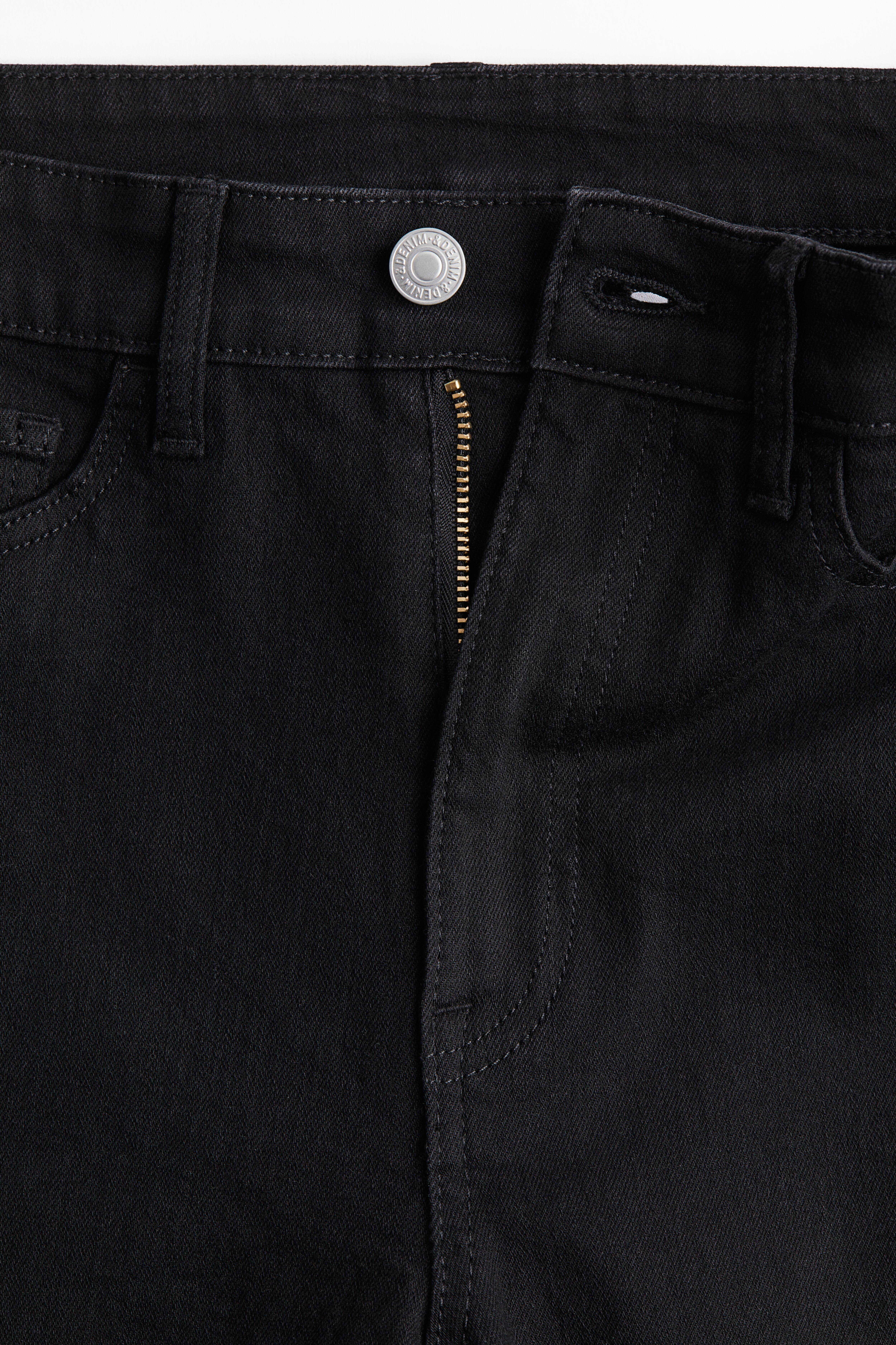 Ultra High Ankle Jeggings — Black 3
