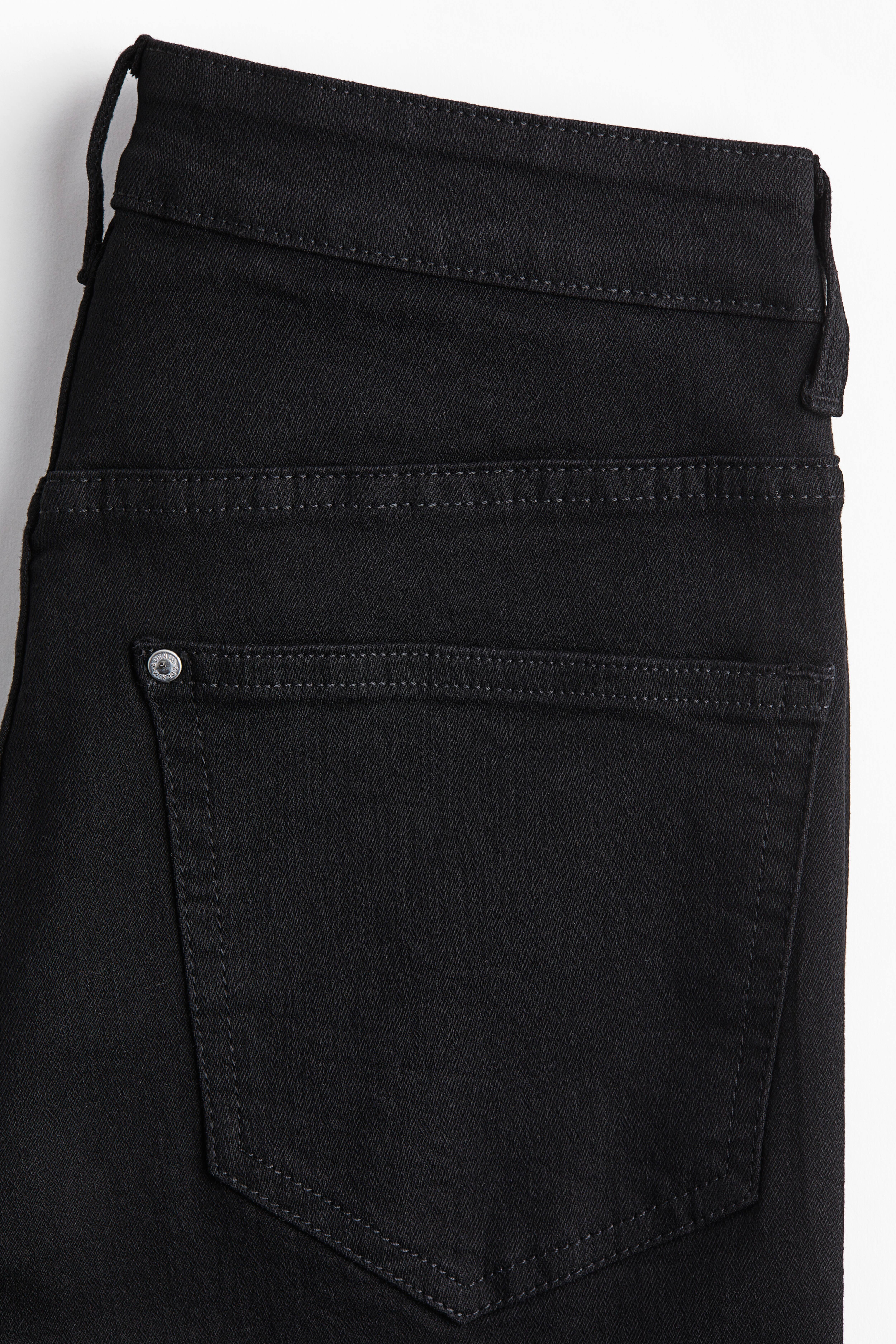 Ultra High Ankle Jeggings — Black 2